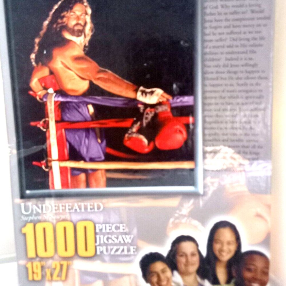Undefeated 1000 Piece Jigsaw Puzzle by Stephen Sawyer